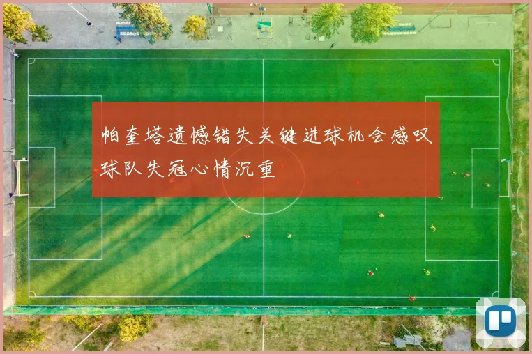帕奎塔遗憾错失关键进球机会感叹球队失冠心情沉重